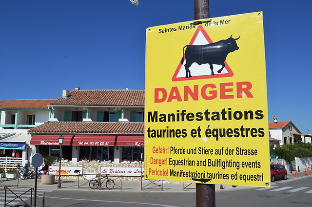 Bull fighting, Saintes Maries de la Mer, Camargue, France