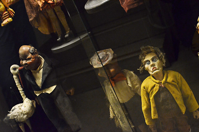 Old puppets, Marionette Theatre, Salzburg, Austria