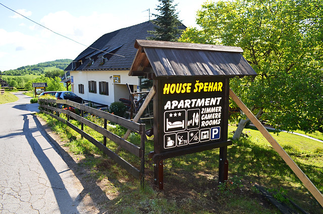 Sign, House Spehar, Plitvice Lakes, Croatia