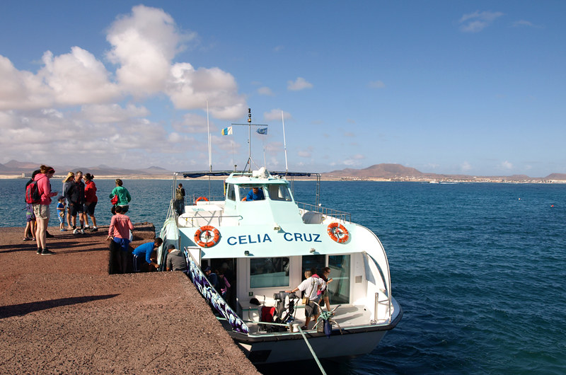 Boat to Isla de Lobos, Fuerteventura