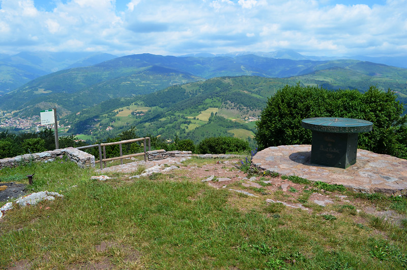 View from Ermita Sant Antoni, Camprodon, Pyrenees, Spain