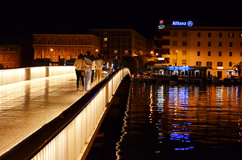Bridge to the old town, Zadar, Croatia