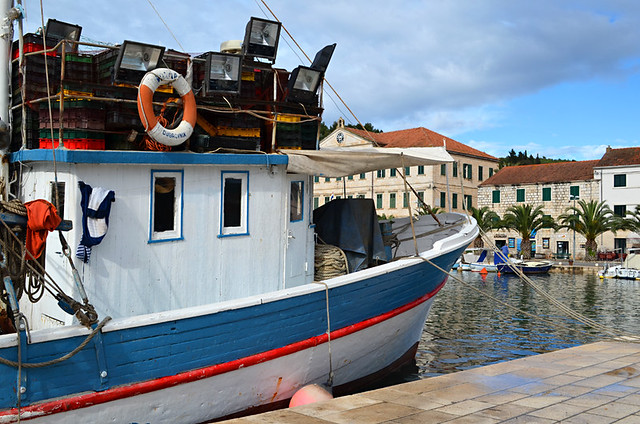 Harbour, Vela Luka, Korcula, Croatia