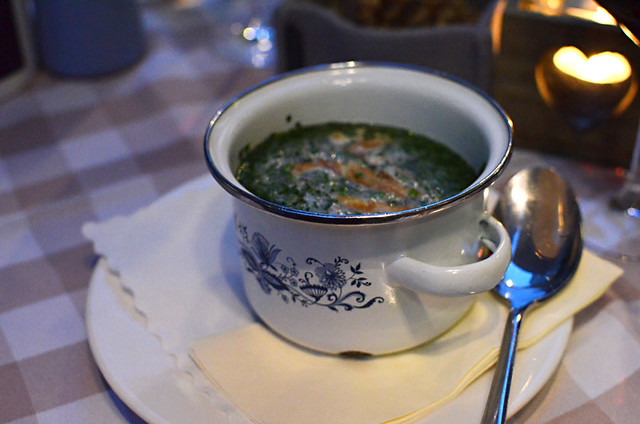 Soup at Zwickl, Munich, Germany