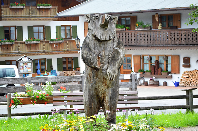 Grainau bear, Grainau, Germany