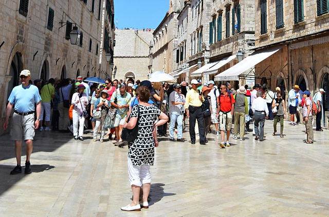 Cruise ship invasion, Dubrovnik