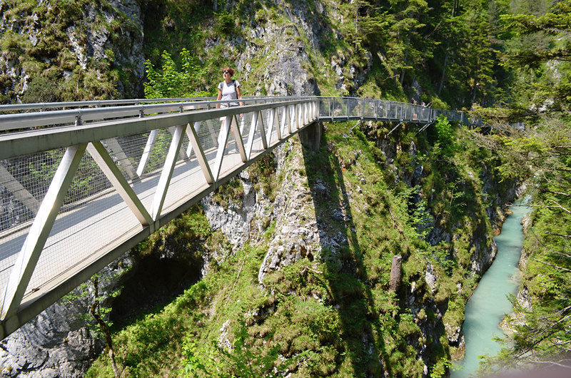 Walkways, Gaisterklamm, Leutasch, Austria