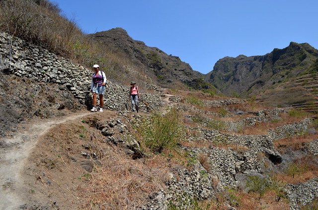 Walking with Hetty, Santo Antao, Cape Verde