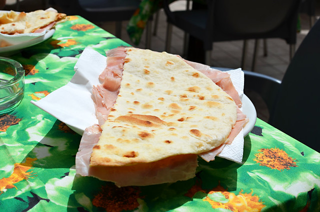 Piadina, Lake Iseo, Italy