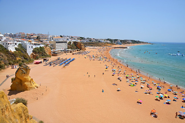 Beach at Albufeira, Algarve