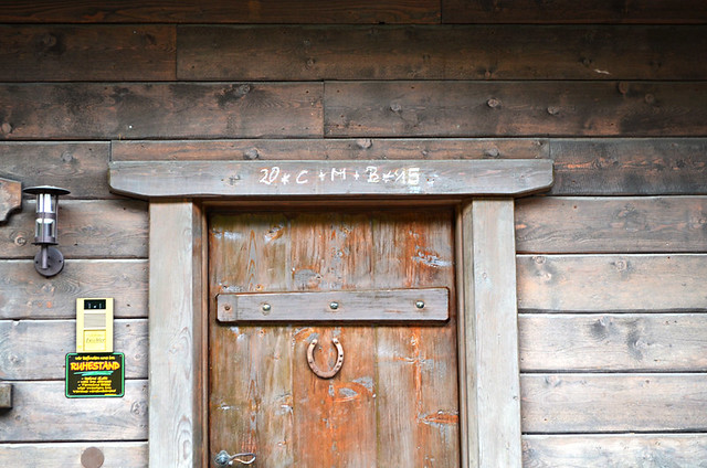 Epiphany Code on Door, Germany