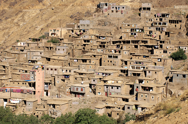 Berber Village, Atlas Mountains, Morocco