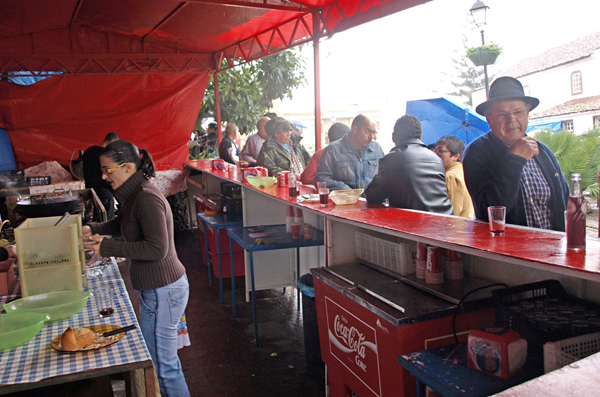 Hill town bar, La Matanza, Tenerife