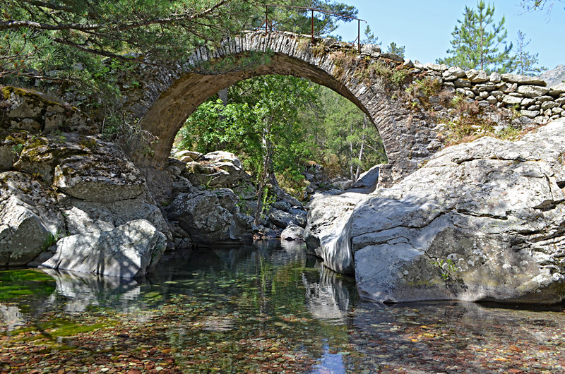 Genoese bridge, Olmi Cappella, Corsica