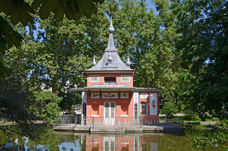 Fisherman's cottage, Park de El Retiro, Madrid