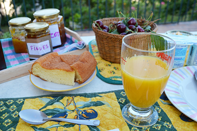 Breakfast at Antonia's, Olmi Cappella, Corsica