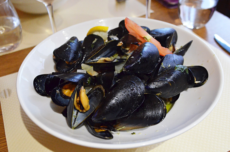 Moules frites, Saint Florent, Corsica