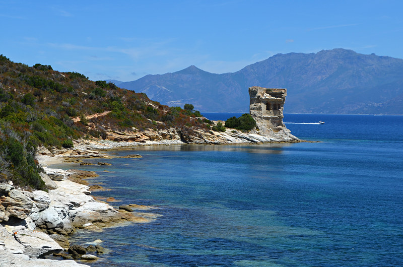 Mortella Tower, Coastal walk Saint Florent, Corsica