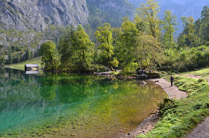 Emerald Lake Obersee, Konigssee, Bavaria