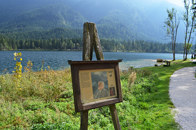 Paintings beside Lake Hintersee, Ramsau, Bavaria
