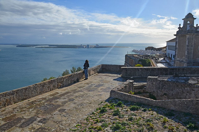 Looking across to Troia, Portugal