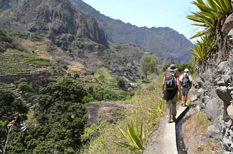 Walking to Casa das Ilhas, Santo Antao, Cape Verde