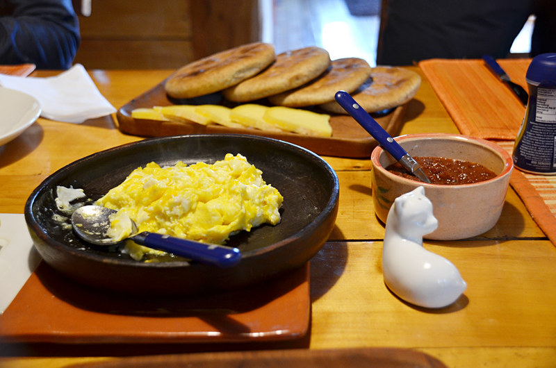 Breakfast, Posada Quelat, Quelat, Chile