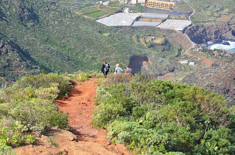 Steep path, Anaga, Tenerife