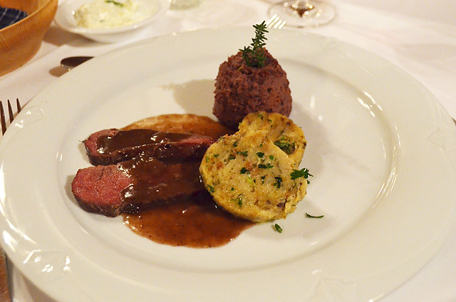 Venison, Waldhotel Fehrenbach, Black Forest, Germany