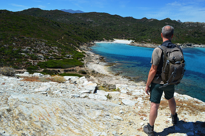 Hot walking, St Florent, Corsica