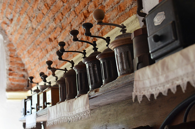 Coffee grinders, Soriso, Italy
