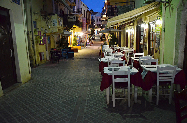 Backstreet, Chania old town, Crete