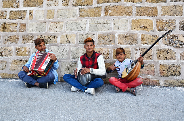 Street musicians, Chania, Crete