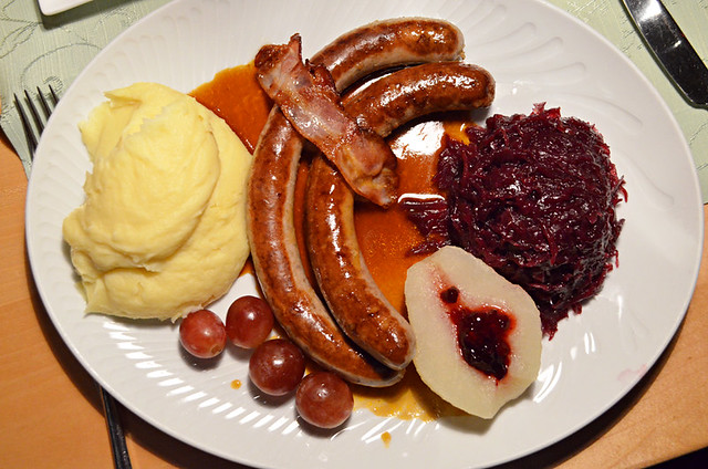 Wild boar sausage, Freiburg