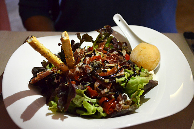 Salad, Osteria a Stalla Sischesse, Sisco, Corsica