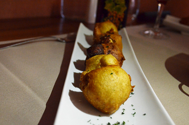 Cheese beignets, Osteria a Stalla Sischesse, Sisco, Corsica