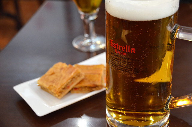 Beer and tapa, Galicia