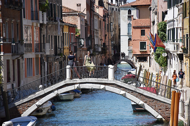 Bridge in Dorsoduro, Venice, Italy