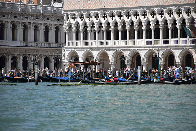 Arriving at Piazza San Marco, Venice