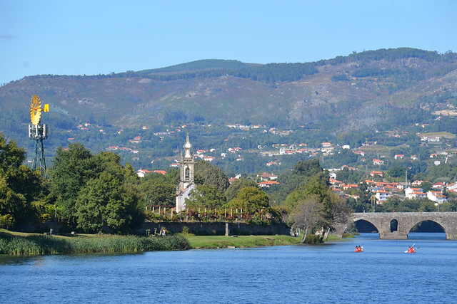 River Lima, Minho, Portugal