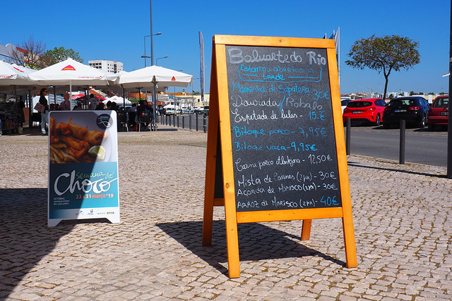 Fish restaurants, Setubal, Portugal