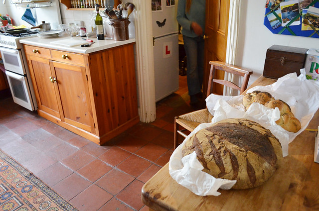 Fresh bread in Hay on Wye