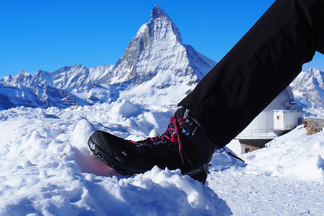 Snow boots, Zermatt, Switzerland