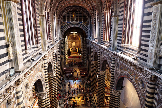 Siena Duomo, view from Porta del Cielo (Gate of Heaven) 