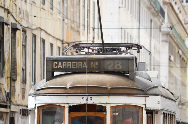 28 tram, Lisbon, Portugal