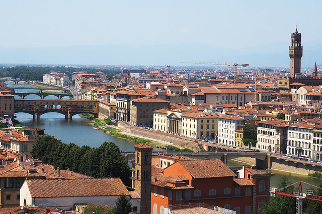 Florence from Oltrarno, Tuscany, Italy