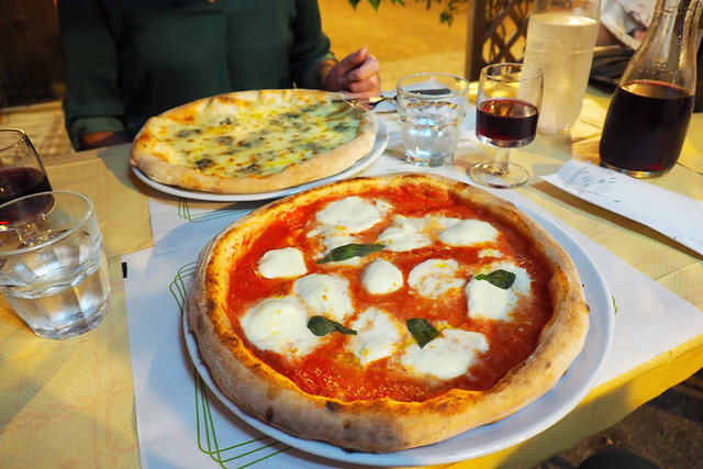Pizza in Pisa, Italy