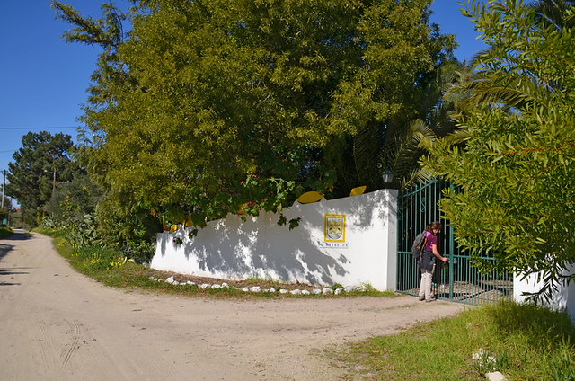 Entrance to the quinta