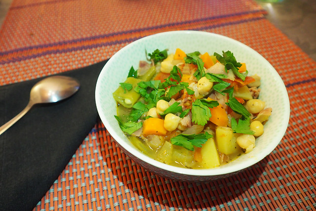 Middle Eastern chickpea stew