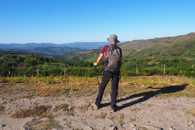 Andy at start of route, Peneda Geres